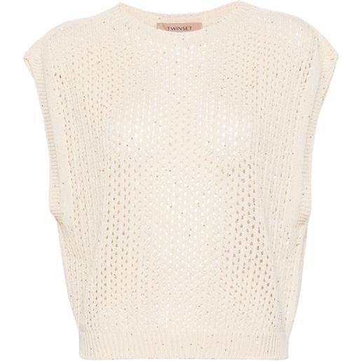 TWINSET sequined pullover