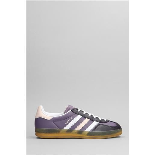 Adidas sneakers gazelle indor w in pelle viola