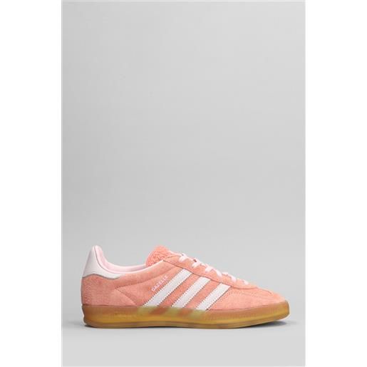 Adidas sneakers gazelle indoor w in camoscio rosa