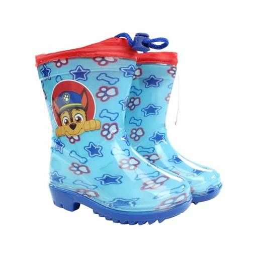 Disney botte dragon ball z ragazzo, rain boot, bleu, 26 eu