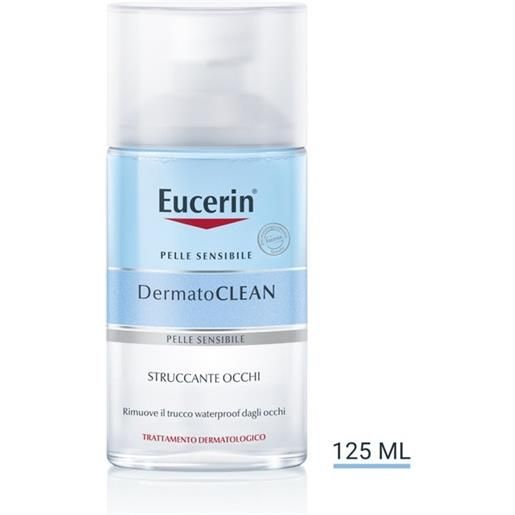 Eucerin dermatoclean struccante occhi waterproof 125 ml