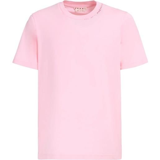Marni t-shirt a fiori - rosa