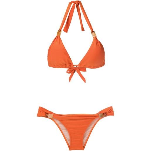 Adriana Degreas bikini con decorazione - arancione