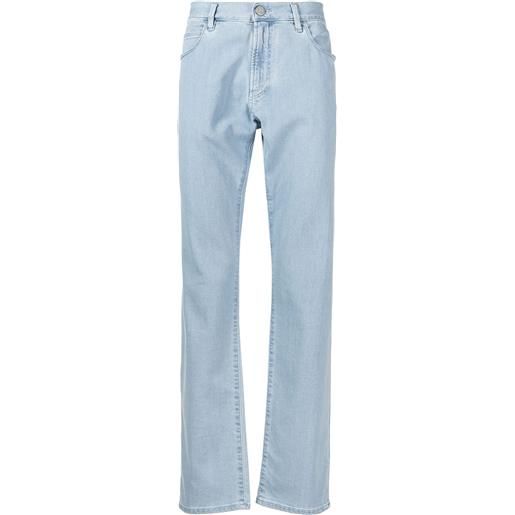 Giorgio Armani jeans dritti - blu