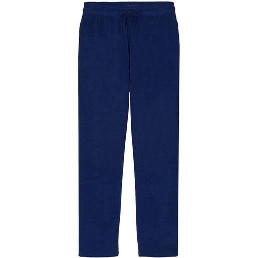 Vilebrequin pantaloni polide - blu