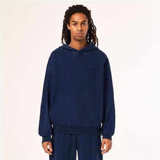 Oakley Apparel indigo side zip hoodie blu s uomo