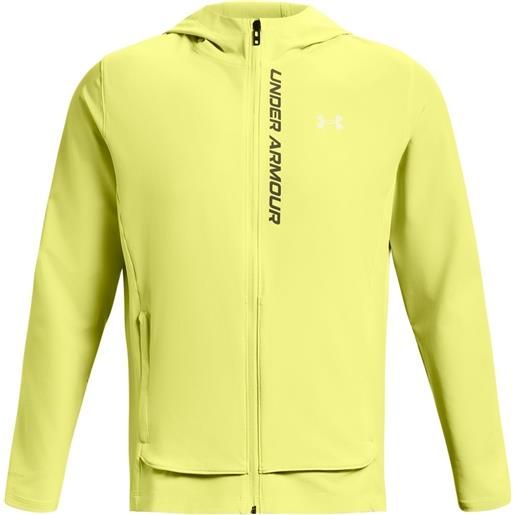 Under Armour outrun the storm giacca ylw - uomo