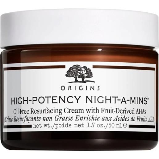 Origins crema idratante da notte per il viso high-potency night-a-mins™ (oil-free resurfacing cream) 50 ml