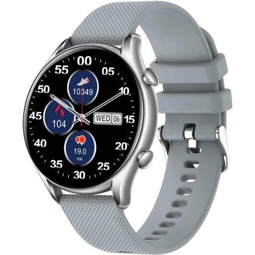 TREVI t-fit 280 s smartwatch orologio intelligente 1.32 ips bluetooth ip67 colore argento - 0tf280s06