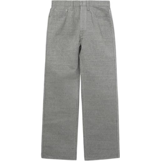 Maison Margiela jeans a gamba ampia - grigio