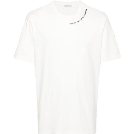 Moncler t-shirt con logo - toni neutri
