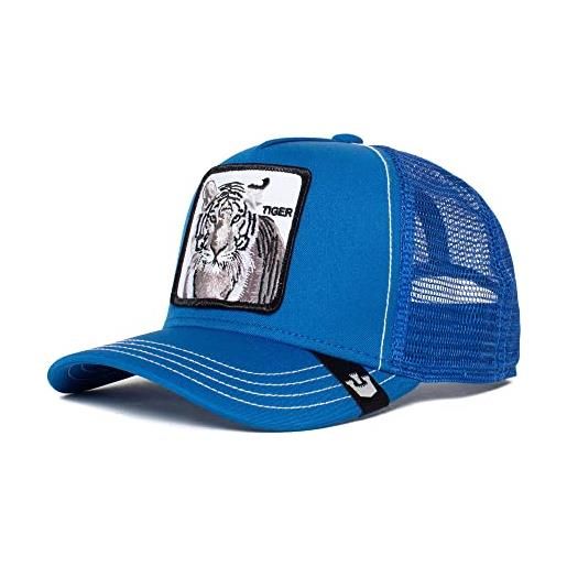 Goorin Bros. cappellino da camionista per bambini, a strisce, colore: blu, blu, taglia unica