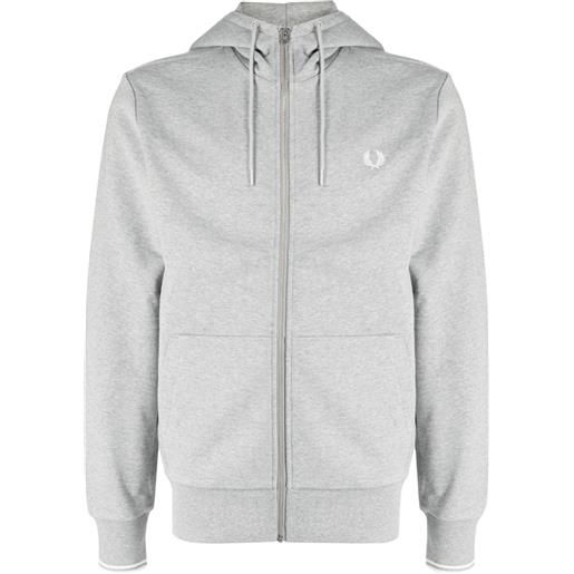 Fred Perry giacca con zip - grigio