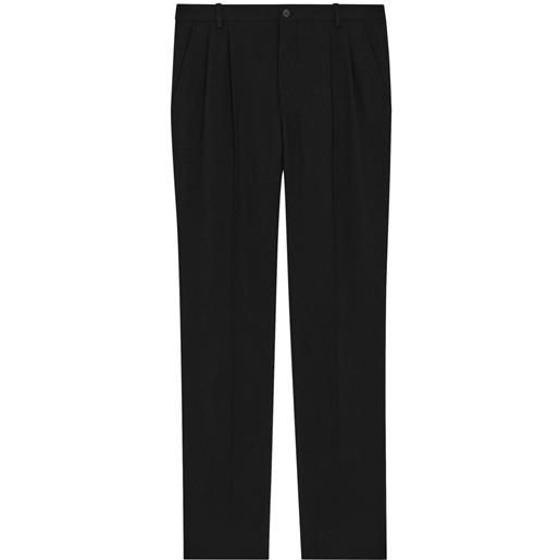 Saint Laurent pantaloni sartoriali - nero