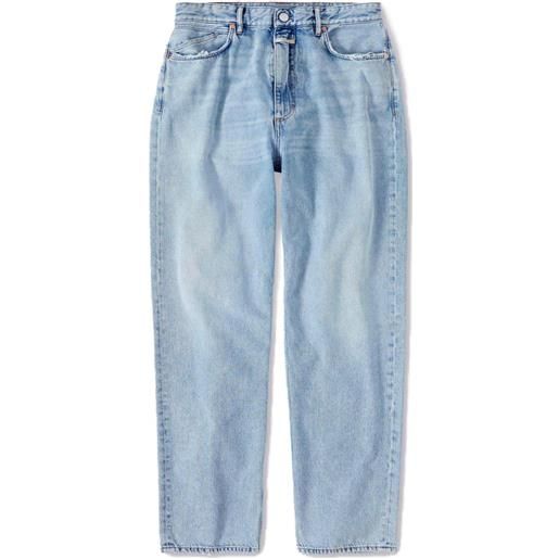 Closed jeans springdale dritti a vita media - blu