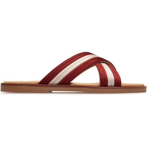 Bally sandali glide - rosso