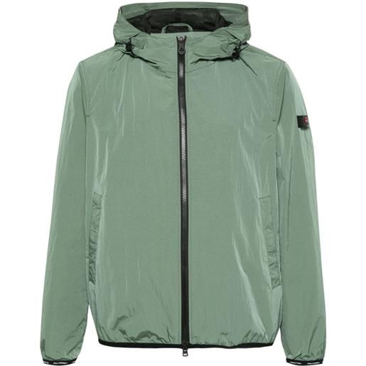 Peuterey giacca leggera con cappuccio - verde