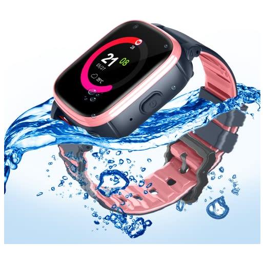 Forever kw-500 smartwatch bambini orologio bambino giochi macchina fotografica offerte di primavera smart watch gps wi-fi 4g rosa