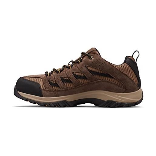 Columbia crestwood, scarpe da passeggio uomo, marrone (dark brown bak), 43 eu