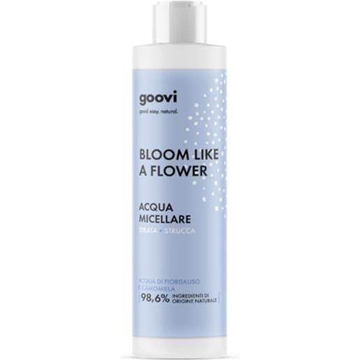 The Good Vibes Company goovi linea cosmetici naturali acqua micellare bloom like a flower 200 ml