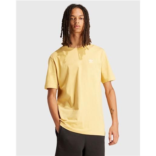 Adidas Originals t-shirt trefoil essentials giallo uomo