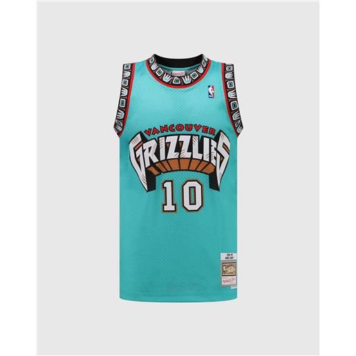 Mitchell&Ness canotta vancouver grizzlies - mike bibby 98-99 verde uomo