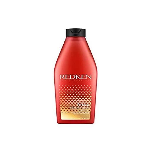 Redken - frizz-dismiss shampoo professionale per capelli da normali a crespi, deterge delicatamente e combatte il crespo donando morbidezza, nutrimento e brillantezza, 300 ml