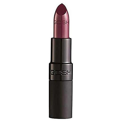 GOSH velvet touch lipstick matt 008 matt plum - gosh