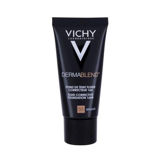 Vichy dermablend™ fluid corrective foundation spf35 fondotinta correttivo super coprente 30 ml tonalità 55 bronze