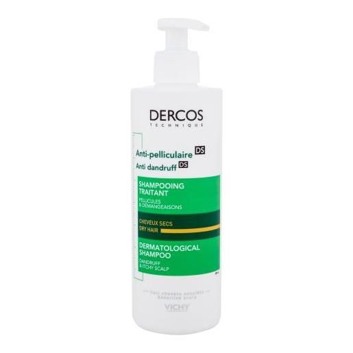 Vichy dercos anti-dandruff dry hair 390 ml shampoo antiforfora per capelli secchi per donna