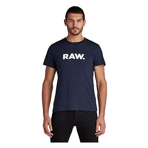 G-STAR RAW men's holorn t-shirt, blu (sartho blue d08512-8415-6067), xs