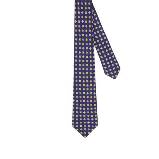 Kiton cravatte cravatte uomo blu