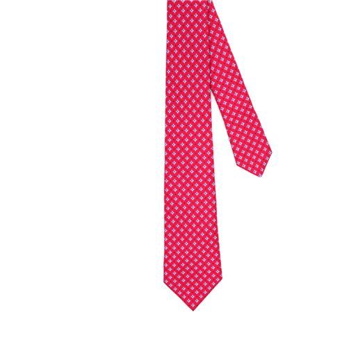 Kiton cravatte cravatte uomo rosso