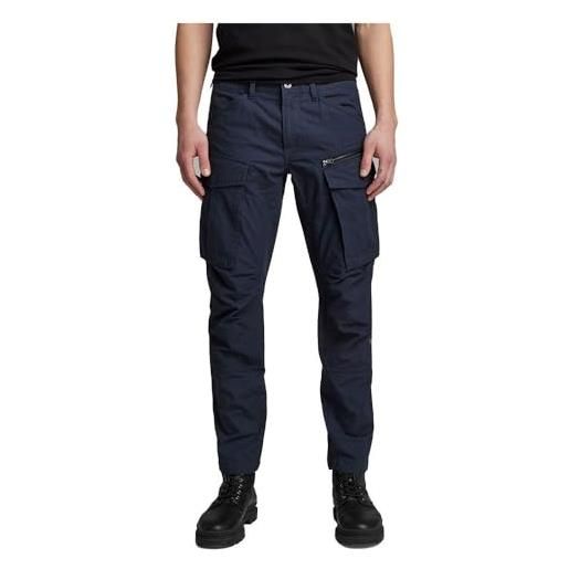G-STAR RAW rovic zip 3d regular tapered pants, pantaloni uomo, multicolore (dk black d02190-5126-6484), 40w / 32l