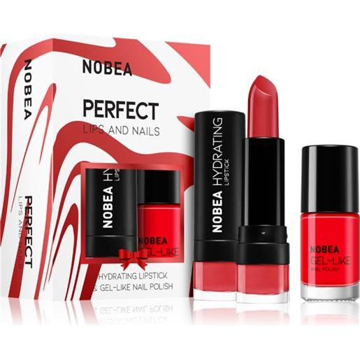 NOBEA day-to-day perfect lips and nails set