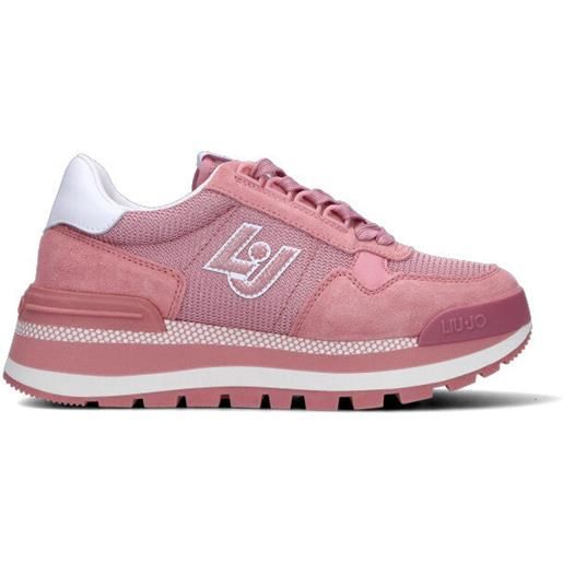 LIU JO sneakers donna rosa