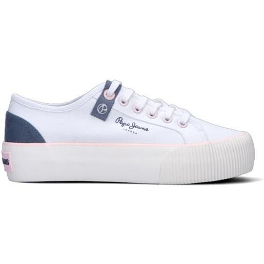 PEPE JEANS sneaker donna bianca