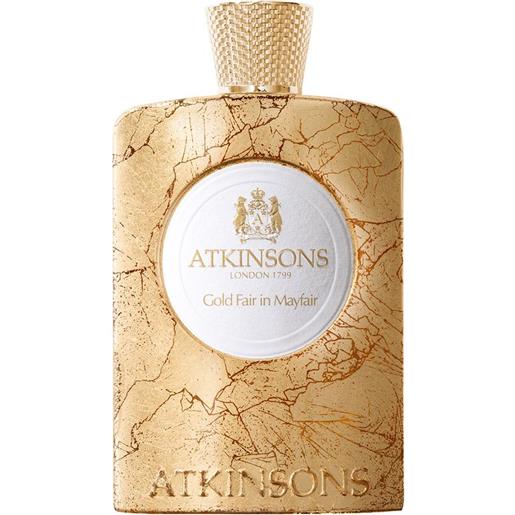 Atkinsons London 1799 gold fair in mayfair eau de parfum spray 100 ml