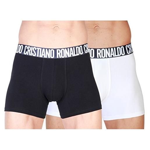 CR7 by cristiano ronaldo CR7 - boxer uomo, multivolore, taglia s, pack 2x