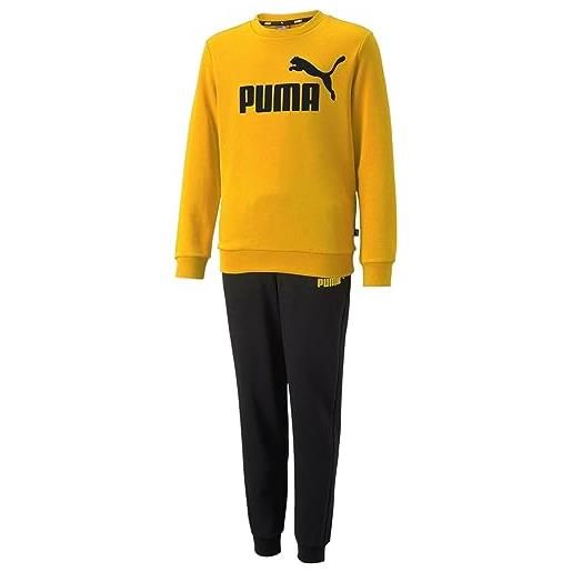 PUMA tuta sportiva no. 1 logo sweat suit giallo giallo 55 4-5 anni