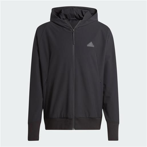 Adidas track top z. N. E. Woven full-zip hooded