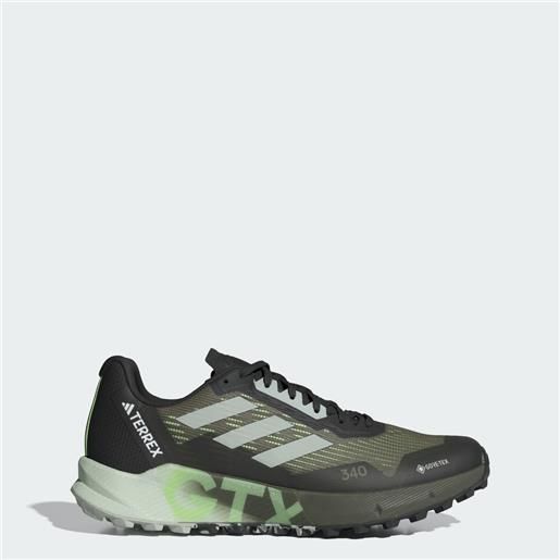 Adidas scarpe da trail running terrex agravic flow gore-tex 2.0