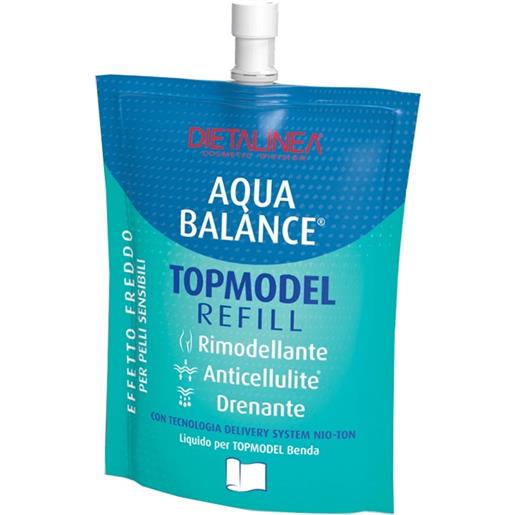 Dietalinea aqua balance - top model liquido per benda effetto freddo, 200ml