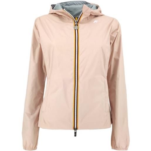 KWAY giacca lily eco plus reversible donna pink/grey