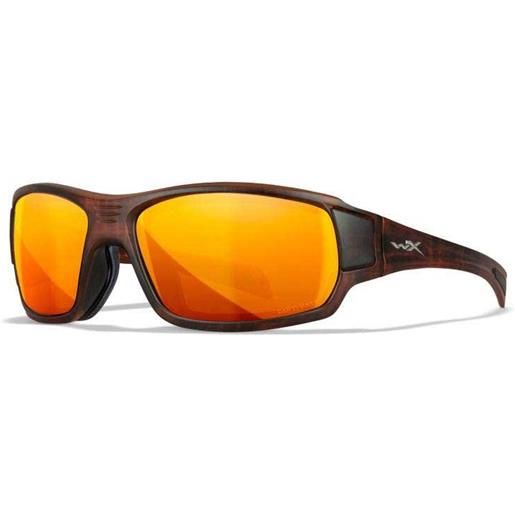 Wiley X breach polarized sunglasses oro uomo