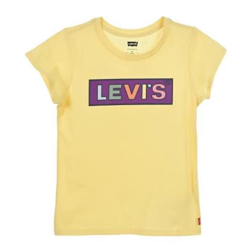 Levi's lvg short sleeve graphic tee shirt bambine e ragazze, fetta di ananas, 12 anni
