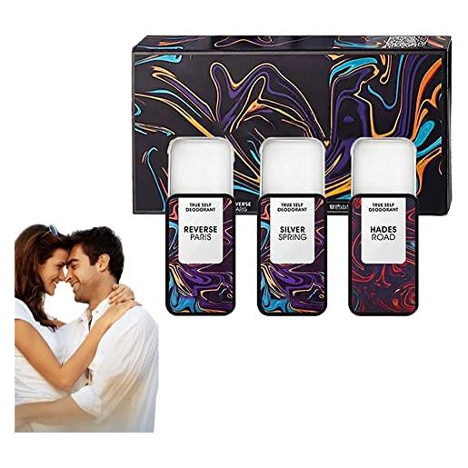 XindongZ hommelure feromone solid perfume, balsamo portatile tascabile, naturale addict pheromotherapy solid perfume for women and men (1set 3pcs)