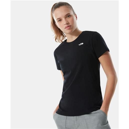 The north face t-shirt simple dome nera donna