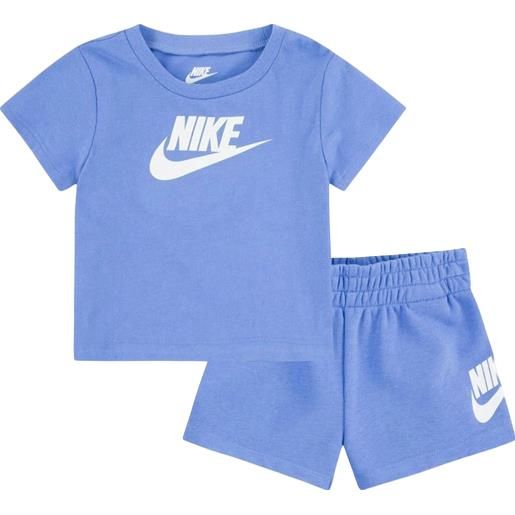 Nike club tee & short set completo neonato