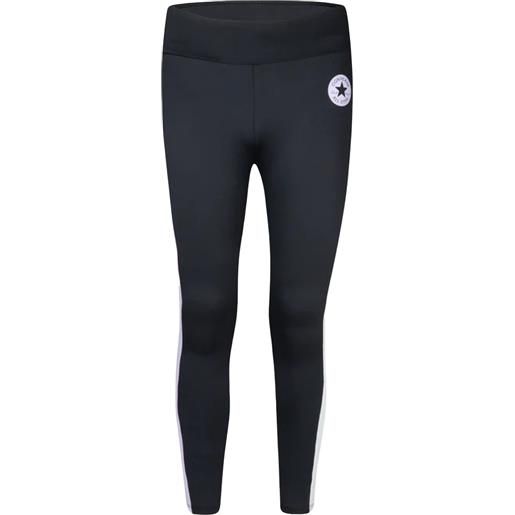 CONVERSE leggins bambino black blocked